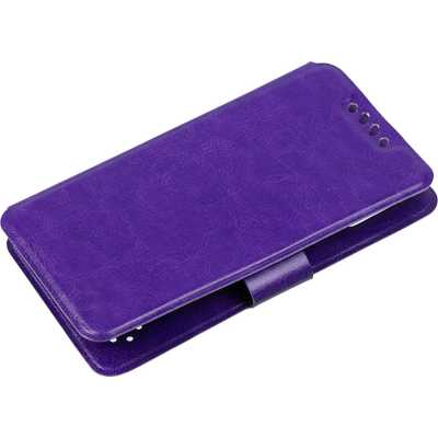 Чехол-книжка Red Line iBox Universal для смартфона универсальный 5-6", искусственная кожа, фиолетовый (1083312)