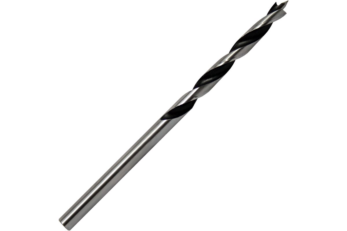Сверло ⌀8 мм x 11 см, инструментальная сталь, по дереву, ПРАКТИКА Профессионал, 1 шт. (775-600)