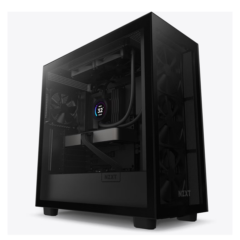 Водяное охлаждение NZXT Kraken 280 Black RL-KN280-B1 (Intel LGA 1700/1200/115X AMD AM5/AM4/sTRX4/TR4) в Москвe