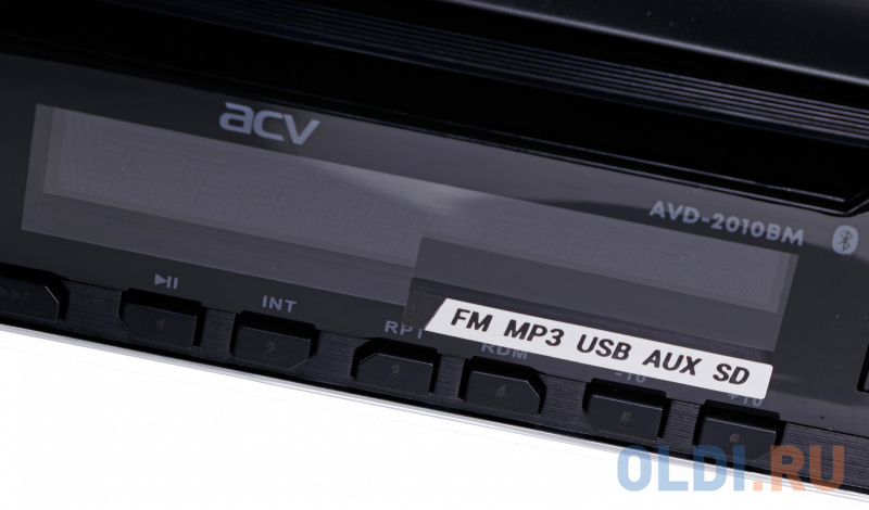 Автомагнитола CD DVD ACV AVD-2010BM 1DIN 4x50Вт