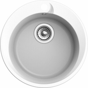 Кухонная мойка и смеситель Ewigstein R-45, Grohe BauEdge 31367001 иней/хром