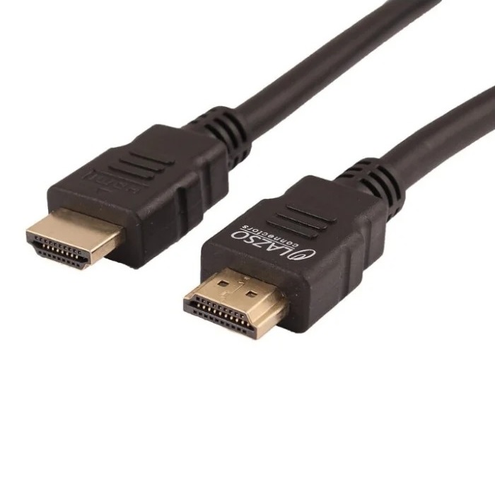 Кабель аудио-видео Lazco WH-111 HDMI (m)/HDMI (m) 0.5м WH-111(0,5M) черный в Москвe