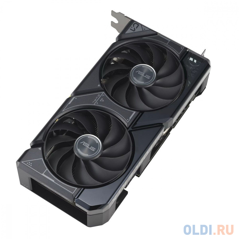 Видеокарта Asus PCI-E 4.0 DUAL-RTX4060TI-16G NVIDIA GeForce RTX 4060TI 16Gb 128bit GDDR6 2535/18000 HDMIx1 DPx3 HDCP Ret