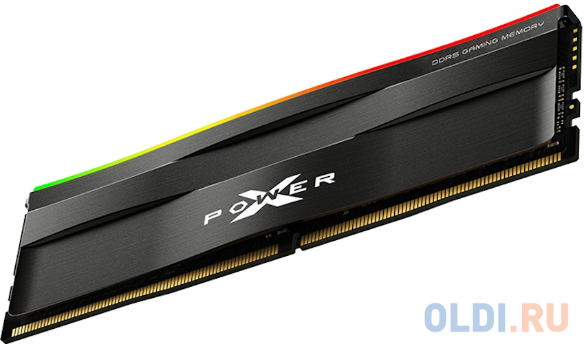 Модуль памяти Silicon Power 16GB 6000МГц XPOWER Zenith RGB DDR5 CL40 DIMM 2Gx8 SR Black