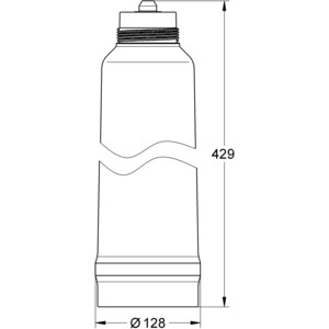 Сменный фильтр Grohe Blue 2500 литров, 5 ступенчатый (40412001) в Москвe