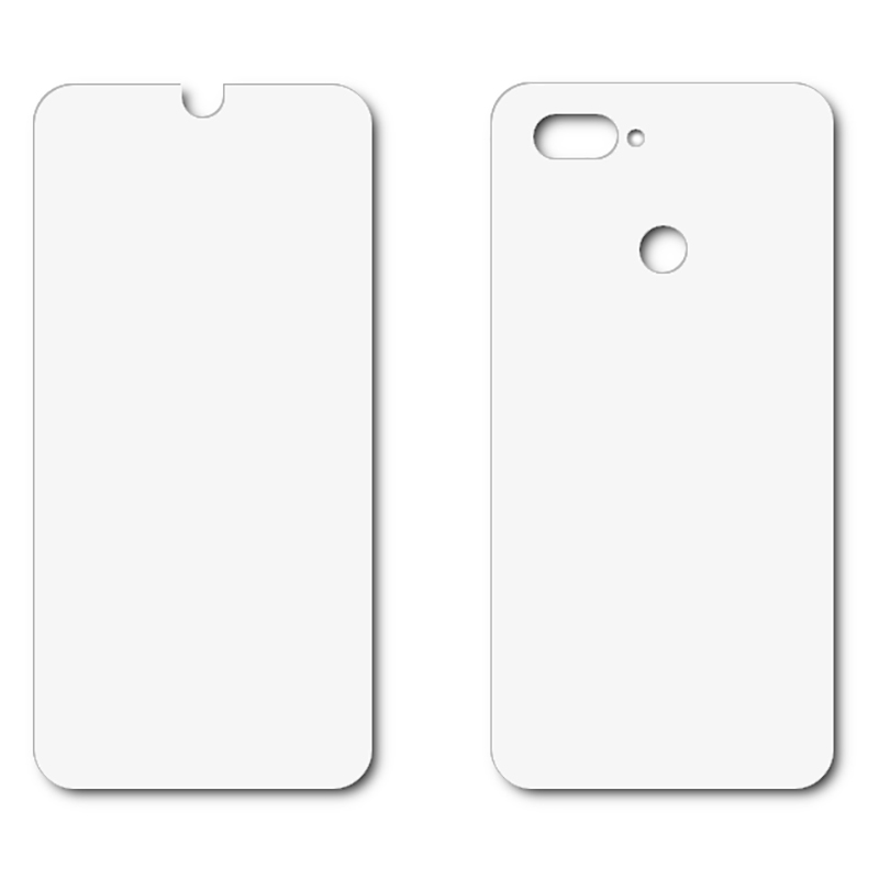 Гидрогелевая пленка LuxCase для Oppo A12 0.14mm Front and Back Transparent 86974