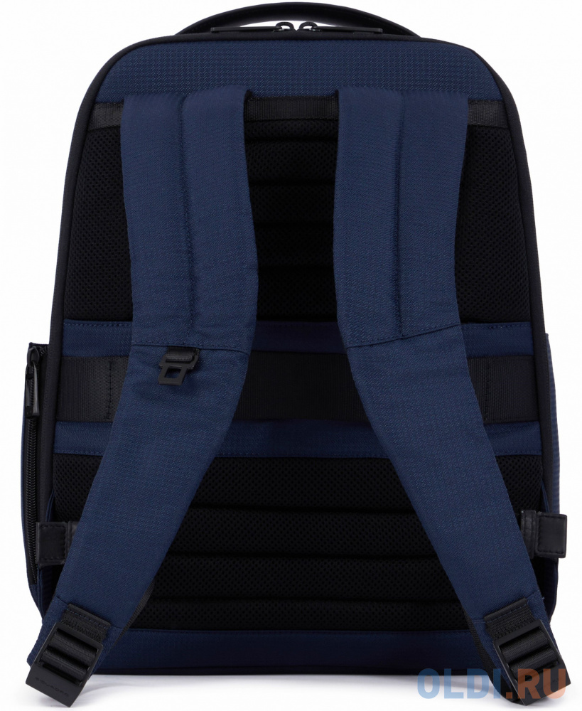 Рюкзак слинг Piquadro Wollem CA5751W129/BLU синий полиэстер/натур.кожа