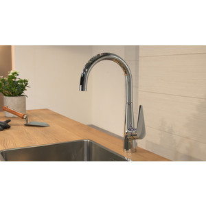 Смеситель для кухни Hansgrohe Talis хром (72810000)