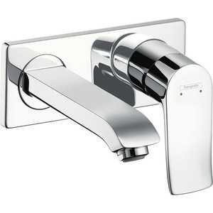 Смеситель для раковины Hansgrohe Metris для механизма 13622180, хром (31085000)