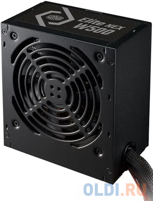 Блок питания 500 Ватт/ Power Supply Cooler Master Elite NEX W500, 500W, ATX, 120mm, 5xSATA, 2xPCI-E(6+2), 3xMolex, APFC, 80+white, Bulk w/EU cord