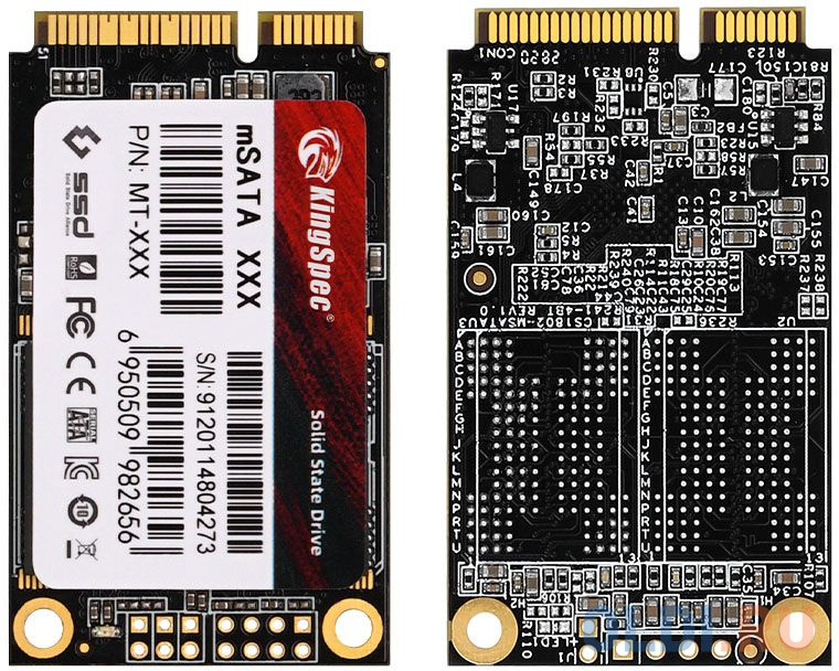 Накопитель SSD Kingspec SATA III 1TB MT-1TB MT Series mSATA