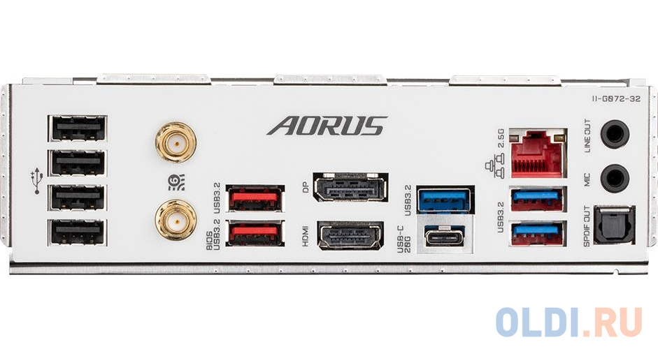 Z790 AORUS ELITE AX-W, Socket 1700, Intel®Z790, 4xDDR5-4800, HDMI+DP, 3xPCI-Ex16, 6xSATA3(RAID 0/1/5/10), 4xM.2, 8Ch Audio, 1x2.5GbLan, WiFi, (4+4)xUS в Москвe