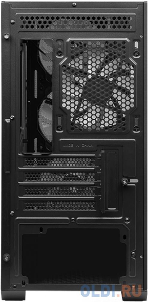 MSI MAG FORGE M100A, MATX, BLACK, WINDOW, 2x3.5", Compatible with 2.5" (Max up to 4x2.5"), 1xUSB 3.2 Gen 1, 2xUSB 2.0, FRONT 3x120mm AR