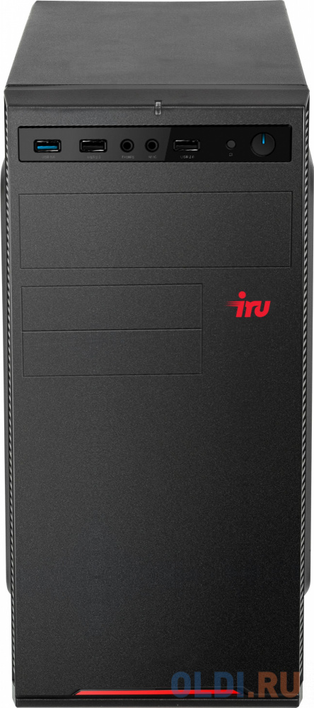 ПК IRU Home 310H5SE MT i5 11400 (2.6) 16Gb SSD240Gb UHDG 730 Free DOS GbitEth 400W черный (1788615)