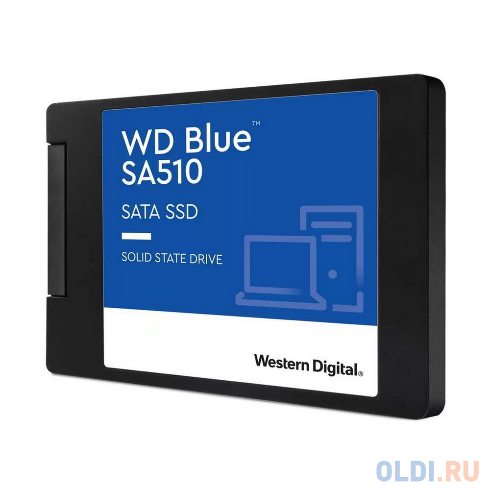 Твердотельный накопитель SSD Western Digital Blue SA510 WDS400T3B0A 3D NAND 4ТБ 2,5&quot; SATA-III (TLC) в Москвe