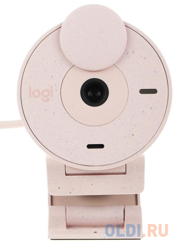 Веб-камера/ Logitech Brio 300 Full HD webcam - ROSE - USB