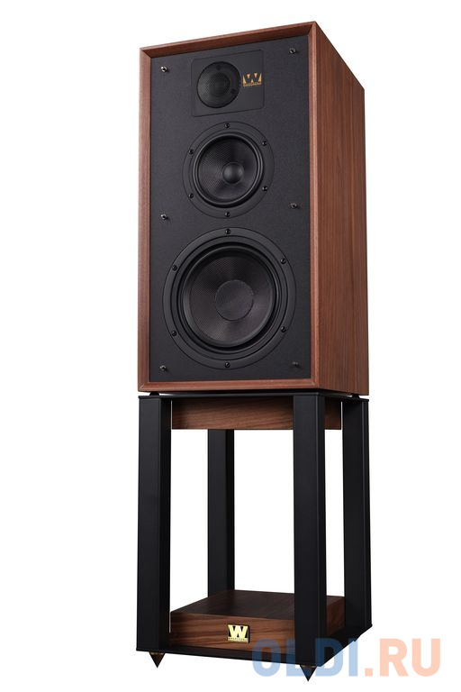 Полочная акустическая система со стойками Wharfedale 85th Anniversary Linton Цвет: Орех [Antique Walnut]