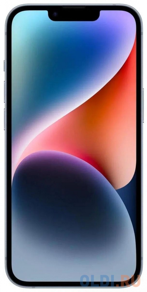 Смартфон Apple A2886 iPhone 14 Plus 128Gb 6Gb голубой моноблок 3G 4G 1Sim 6.7" 1284x2778 iOS 16 12Mpix 802.11 a/b/g/n/ac/ax NFC GPS GSM900/1800 G