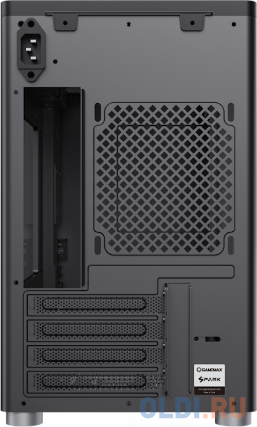 Компьютерный корпус, без блока питания mATX/ Gamemax Spark Black mATX case, black, w/o PSU, w/1xUSB3.0+1xType-C, 1xCombo Audio в Москвe