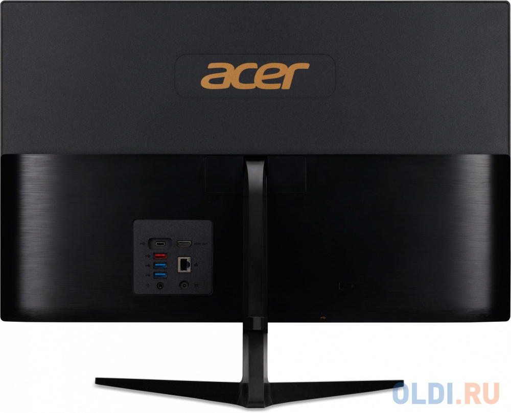 Моноблок Acer Aspire C24-1800 23.8" Full HD i5 1335U (3.4) 8Gb SSD512Gb Iris Xe CR Windows 11 GbitEth WiFi BT 65W клавиатура мышь Cam черный 1920 в Москвe