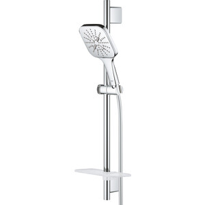 Душевой гарнитур Grohe Rainshower SmartActive с полочкой, 3 режима струи, хром (26583000) в Москвe