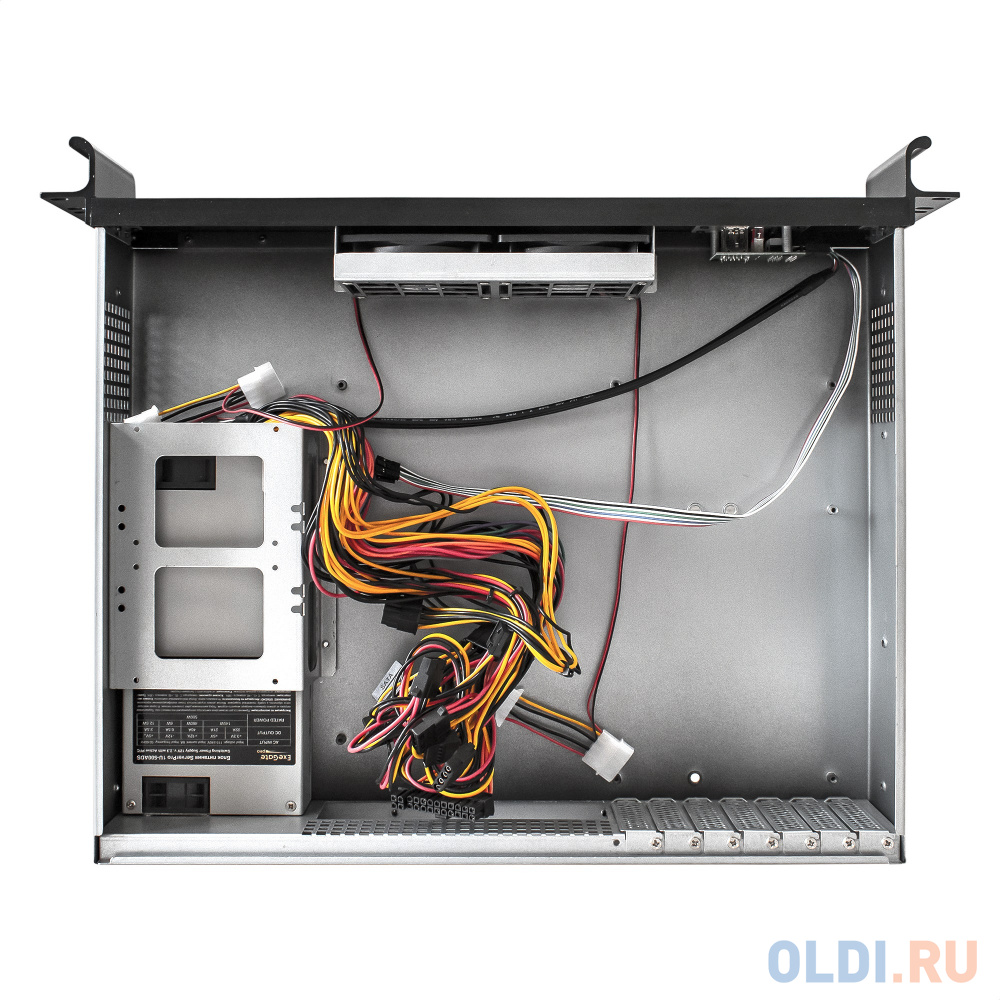 Серверный корпус ExeGate Pro 2U350-01 <RM 19", высота 2U, глубина 350, БП 1U-800ADS, USB>