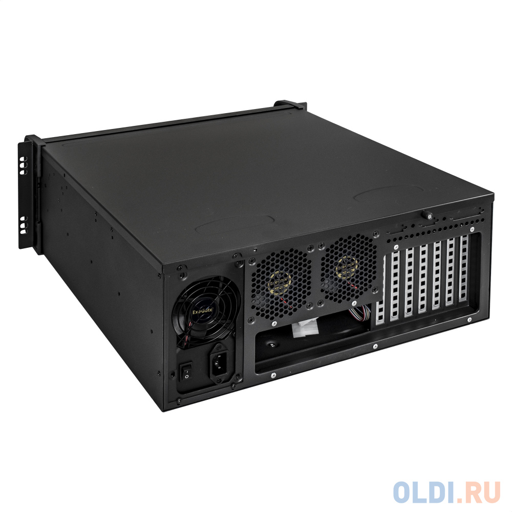 Серверный корпус ExeGate Pro 4U450-07/4U4017S <RM 19", высота 4U, глубина 450, БП 500RADS, USB> в Москвe