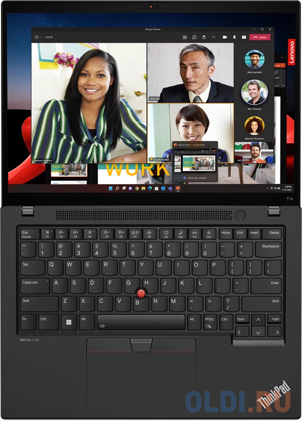 Ноутбук_Lenovo ThinkPad T14 Gen 4/14" FHD 300nits/i7-1355U/16GB/1TB SSD/W11PRO/Black