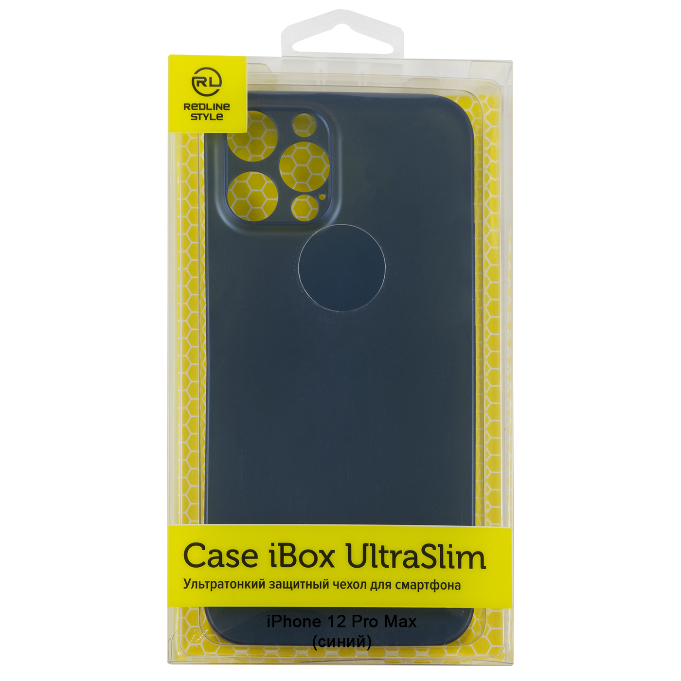 Чехол накладка iBox UltraSlim для Apple iPhone 12 Pro Max (синий)