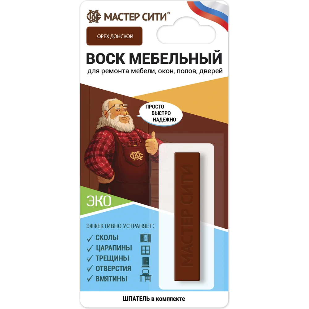 Мебельный мягкий воск Мастер Сити