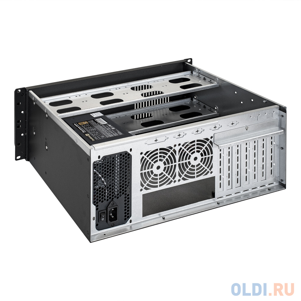 Серверный корпус ExeGate Pro 4U300-08 <RM 19", высота 4U, глубина 300, БП 1200PPH-SE 80 PLUS® Bronze, USB>