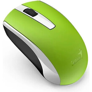 Мышь Genius ECO-8100 зеленая (Green), 2.4GHz, BlueEye 800-1600 dpi, аккумулятор NiMH new package в Москвe