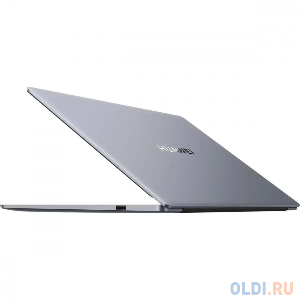 Ноутбук Huawei MateBook D 14 MCLG-X Core i5 13420H 16Gb SSD1Tb Intel Iris Xe graphics 14" IPS FHD (1920x1200) noOS grey space WiFi BT Cam (53014B