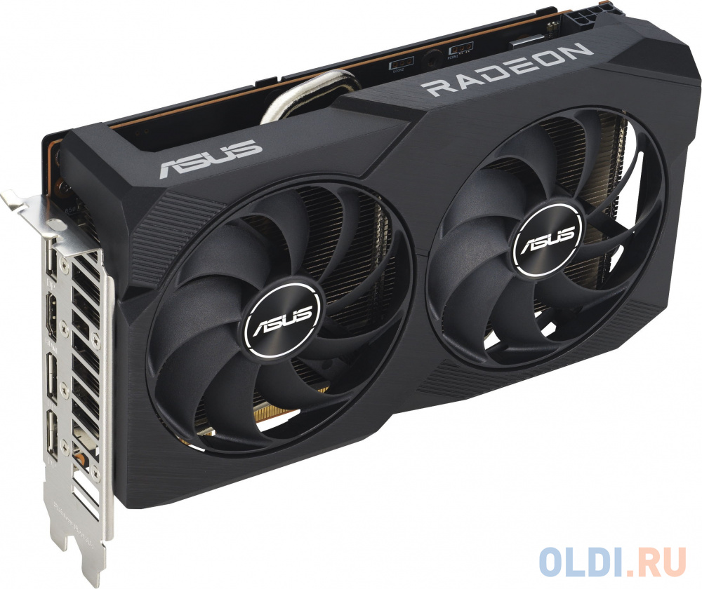 DUAL-RX7600-O8G-V2 /RX7600,HDMI,DP*3,8G,D6 в Москвe