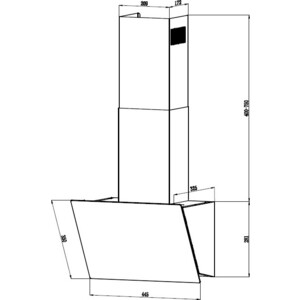 Вытяжка Hebermann HBKH 45.6 B