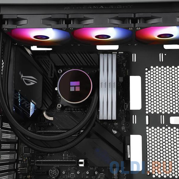 Система жидкостного охлаждения Thermalright Frozen Magic 360 Black ARGB, радиатор 360 мм, 1500 об/мин, 26 дБА, PWM, черный, ARGB подсветка