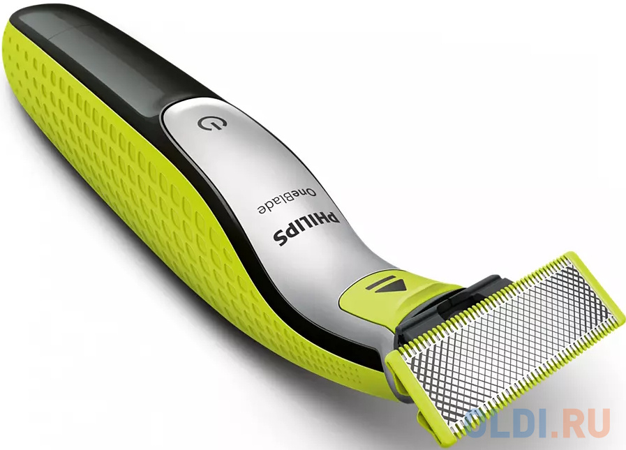 Бритва Philips OneBlade QP2630/30 чёрный салатовый