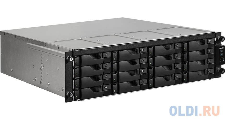 ASUSTOR AS7116RDX 16BAY/Intel Xeon E-2224 3.4GHz up to 4.6GHz, 4GB SO-DIMM DDR4, noHDD(HDD,SSD) ; 90IX01B1-BW3S10