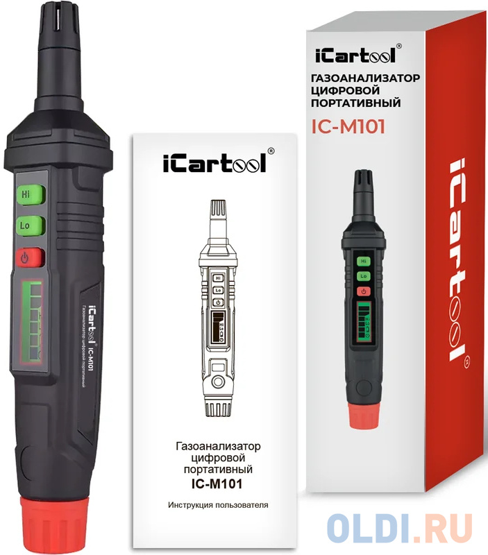 iCarTool Газоанализатор цифровой портативный IC-M101