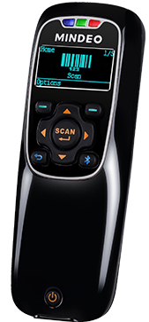 Сканер штрих-кода Mindeo MS3690, ручной, лазерный, USB, беспроводной, 1D, черный (MS3690-1D(BT))