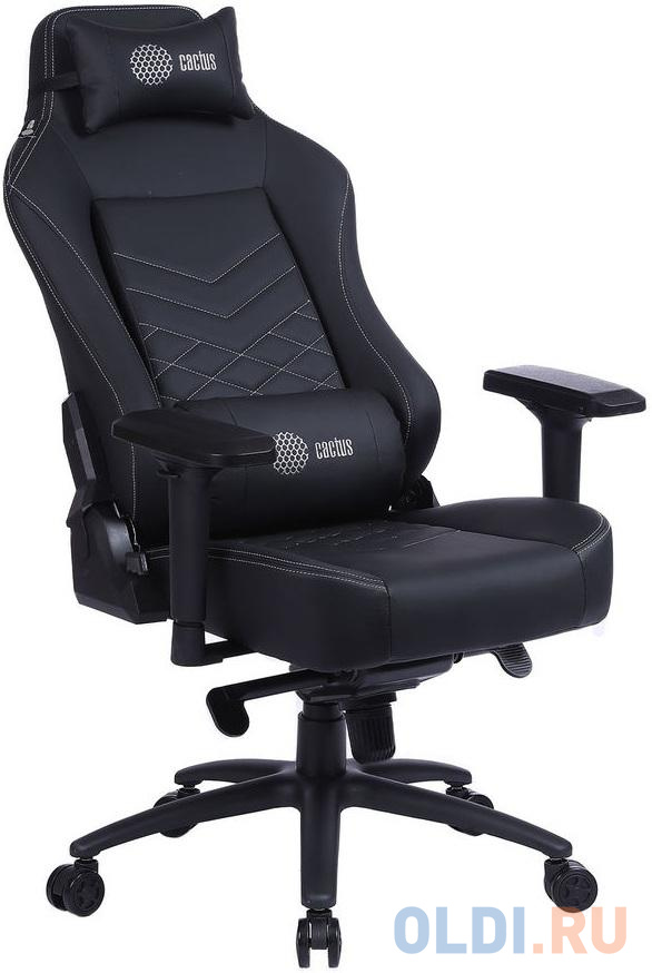 Кресло для геймеров Cactus CS-CHR-0112BL-M чёрный