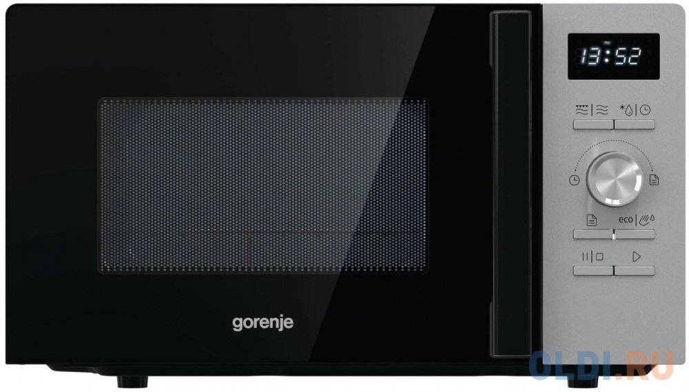 Микроволновая печь Gorenje MO20A4XH 800 Вт нержавеющая сталь чёрный