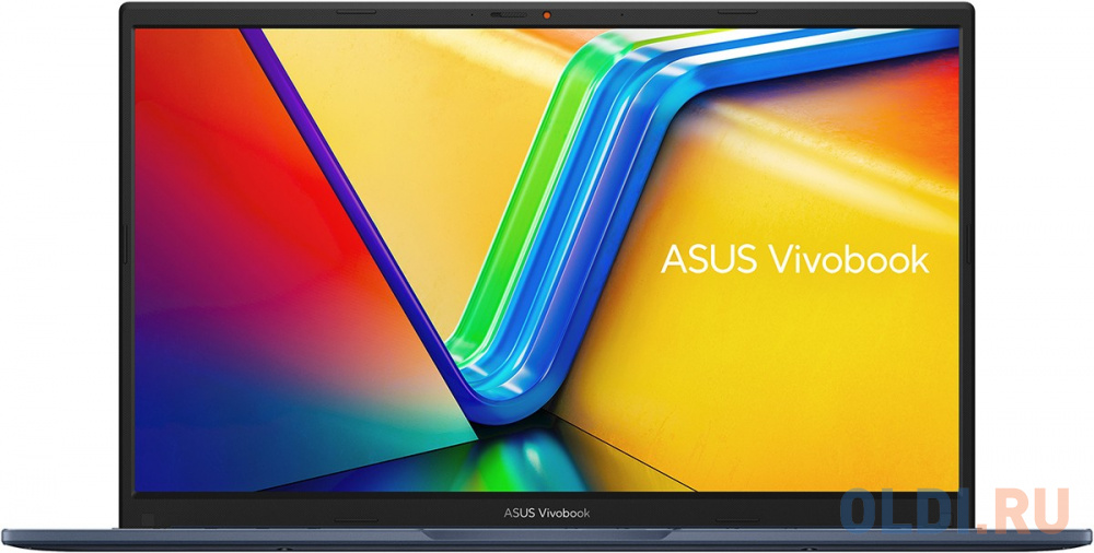 Ноутбук Asus Vivobook 15 X1504ZA-BQ1150 Core i7 1255U 16Gb SSD512Gb Intel Iris Xe graphics 15.6" IPS FHD (1920x1080) noOS blue WiFi BT Cam (90NB1