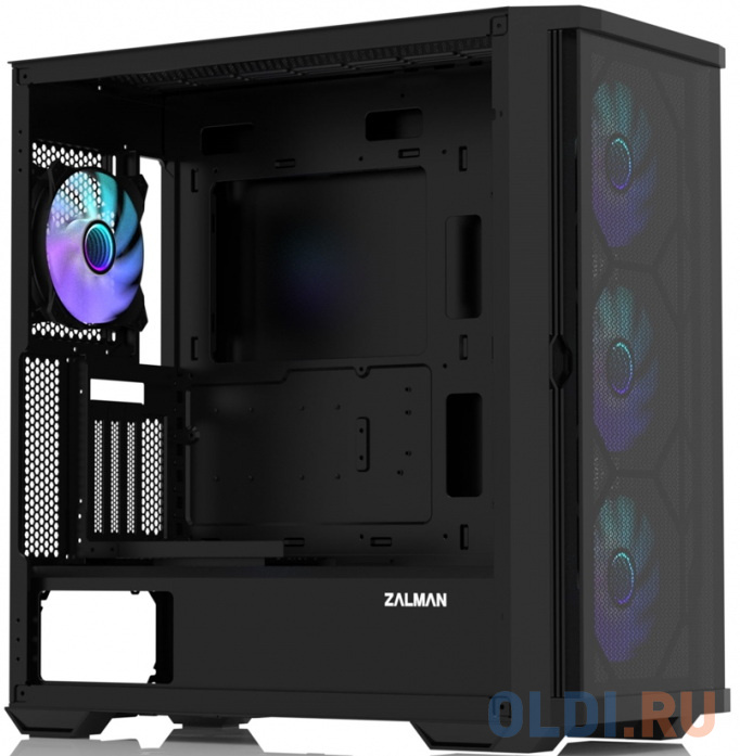 Корпус MidiTower Zalman Z10 DUO (ATX, black, window, 2xUSB3.0, 1xUSB 3.1 Type-C, 3x140mm ARGB, 1x120mm ARGB) (Zalman Z10 DUO) в Москвe