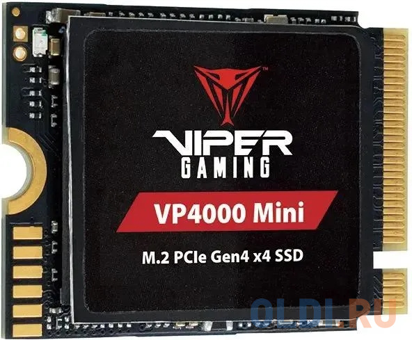 SSD PATRIOT VIPER VP4000 1Тб 3D NAND TLC Скорость записи 3500 Мб/сек. Скорость чтения 5000 Мб/сек. M.2 TBW 250 Тб VP4000M1TBM23