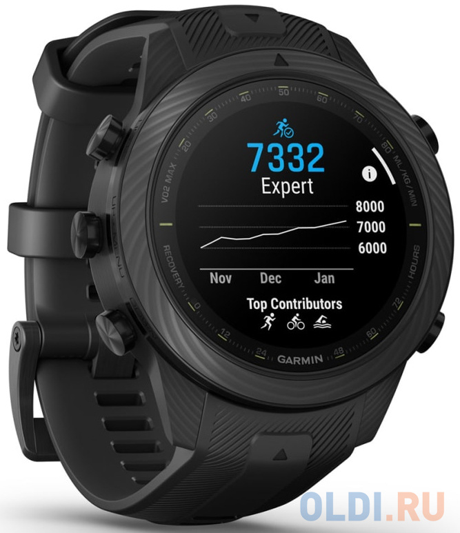 Смарт-часы Garmin MARQ Athlete (Gen 2) Carbon Edition 46мм