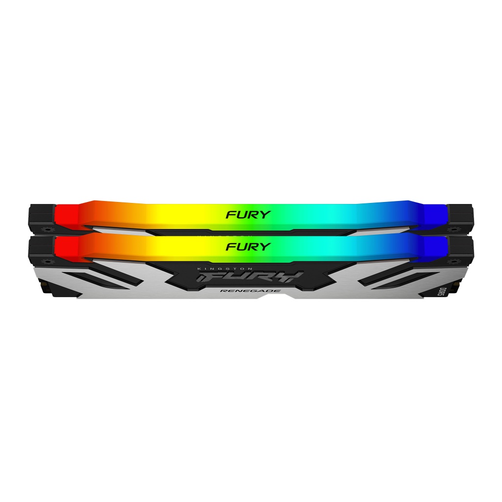 Модуль памяти Kingston Fury Renegade Silver RGB DDR5 DIMM 6800MHz PC-54400 CL36 - 32Gb (2х16Gb) KF568C36RSAK2-32