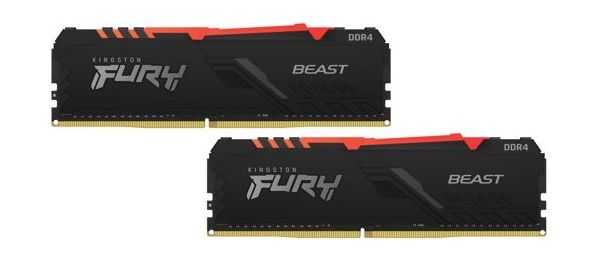Память оперативная DDR4 Kingston Fury Beast 32GB 2666MHz (KF426C16BB1AK2/32)