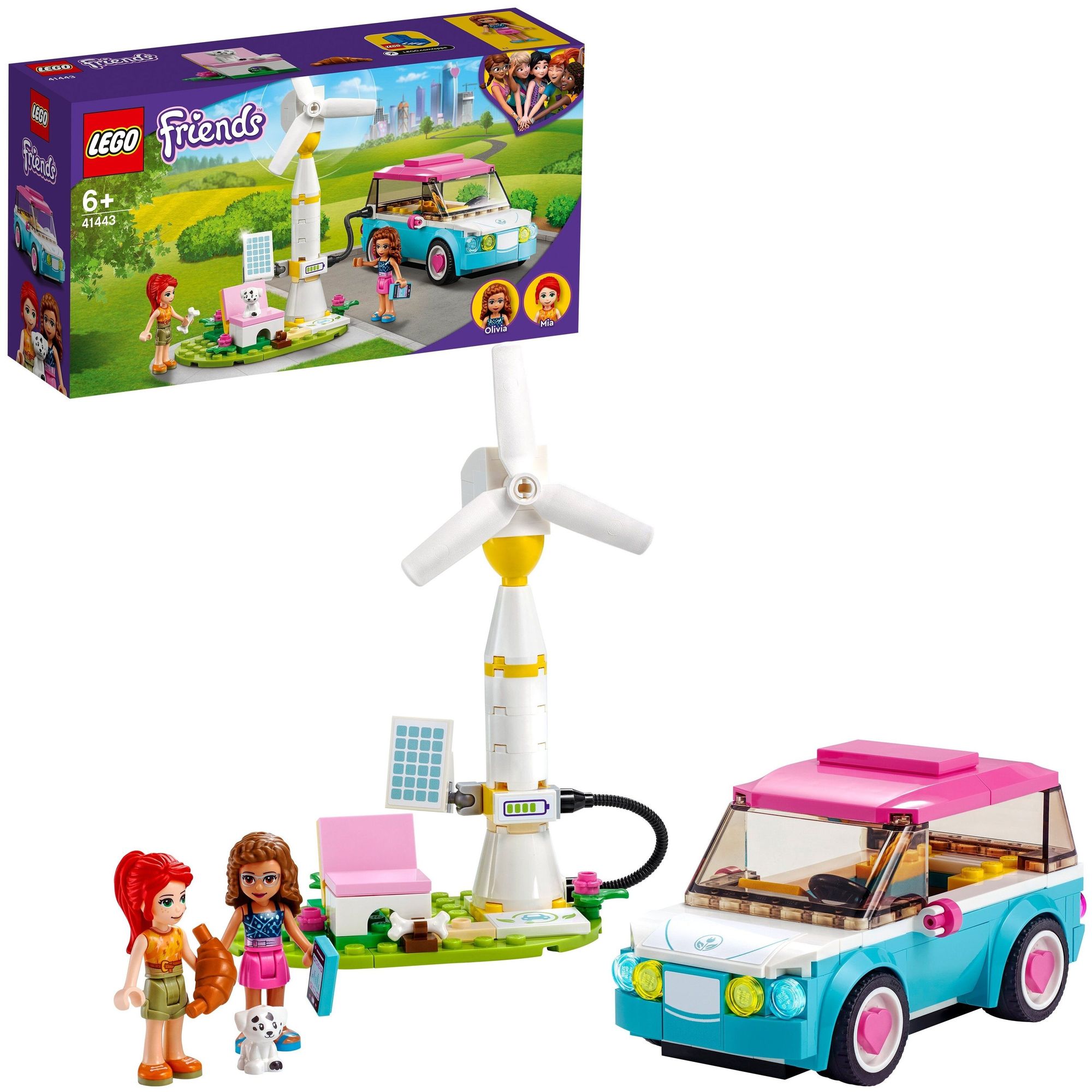 Конструктор LEGO Friends "Электромобиль Оливии" 41443