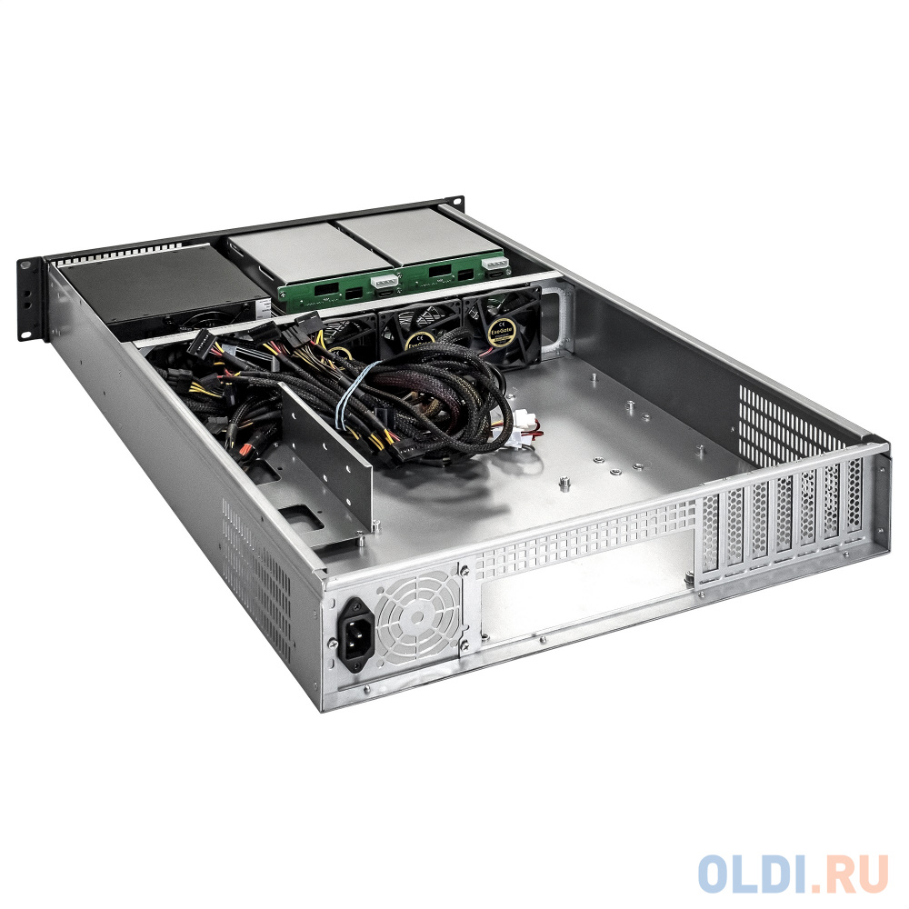 Серверный корпус ExeGate Pro 2U660-HS06 <RM 19", высота 2U, глубина 660, БП 500ADS, 6xHotSwap, USB>